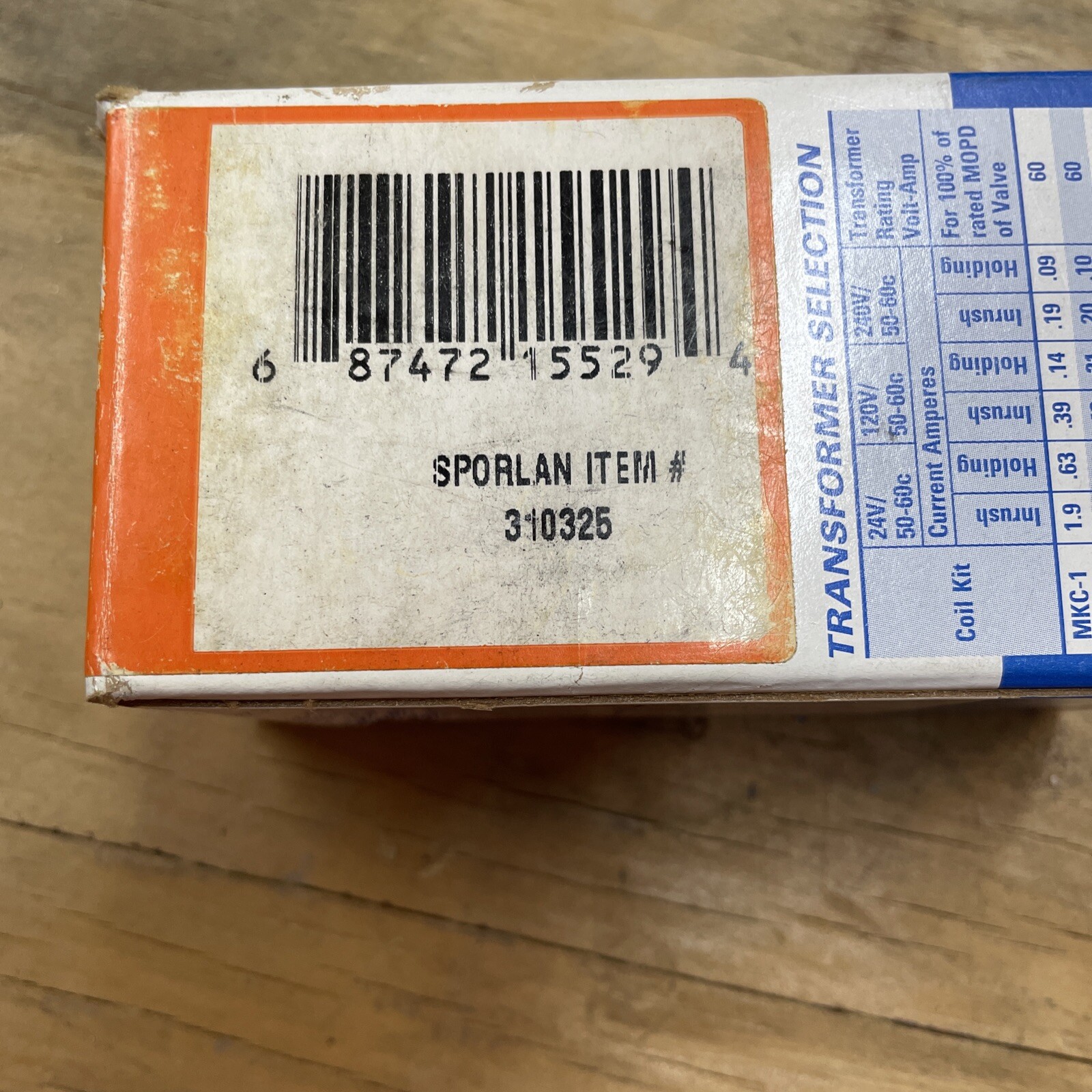 NOS Sporlan MKC-1 Solenoid Coil Kit- 1817-H  310351
