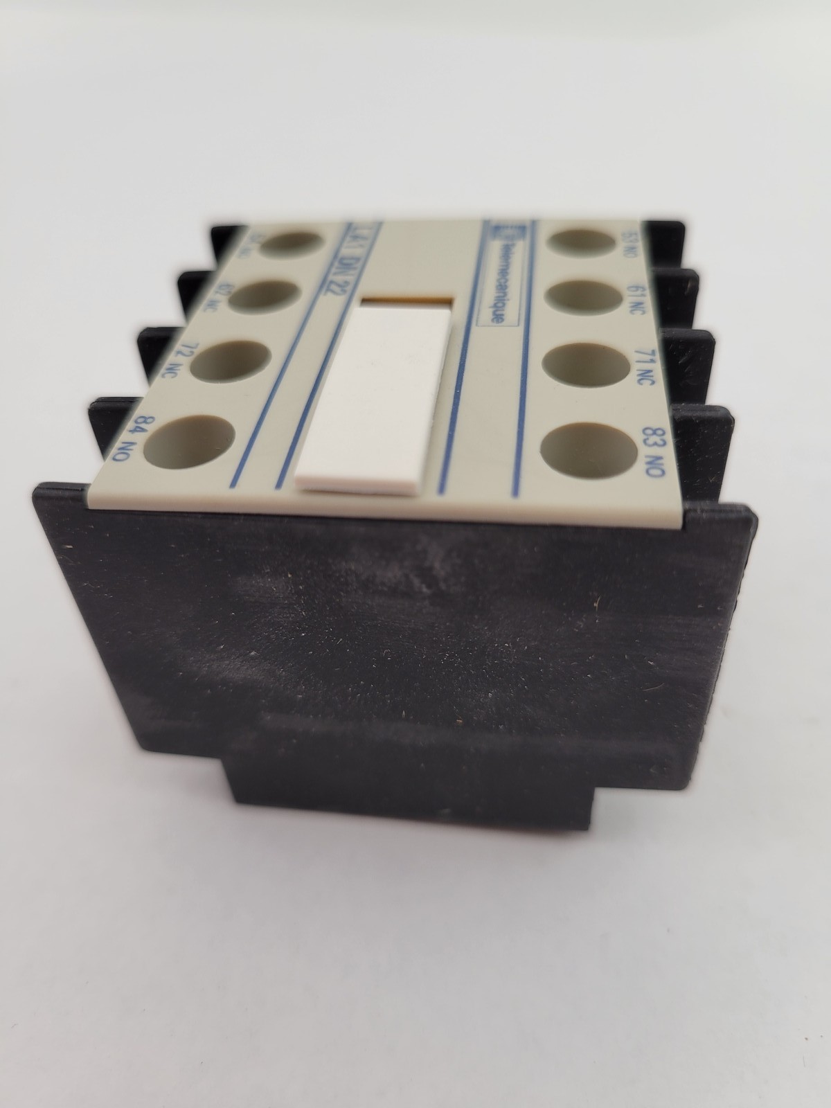 Telemecanique LA1DN22 Contact Block 35mm DIN Rail Mount 10 Amp 690V AC