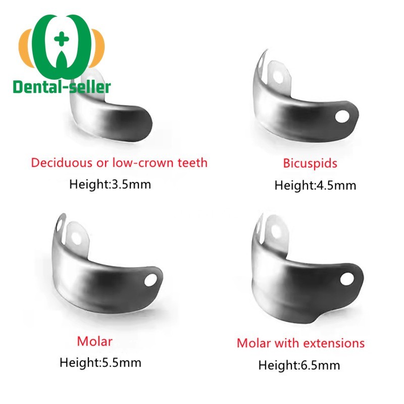 Dental Refill Matrix Narrow Ring Titanium Clamp NITI Long Lift Clamping Rings