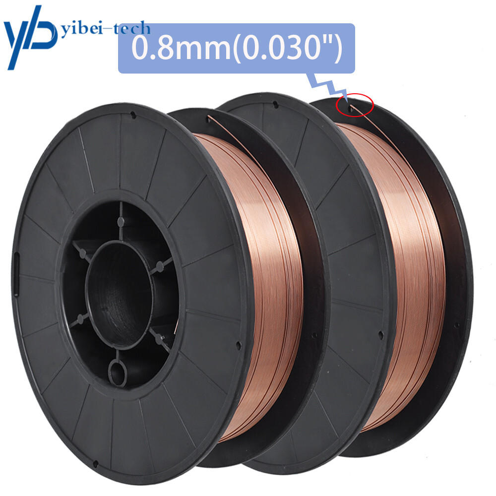 2Pcs ER70S-6 .030″ (0.8mm) Mild Steel MIG Welding Wire 11-lb Roll