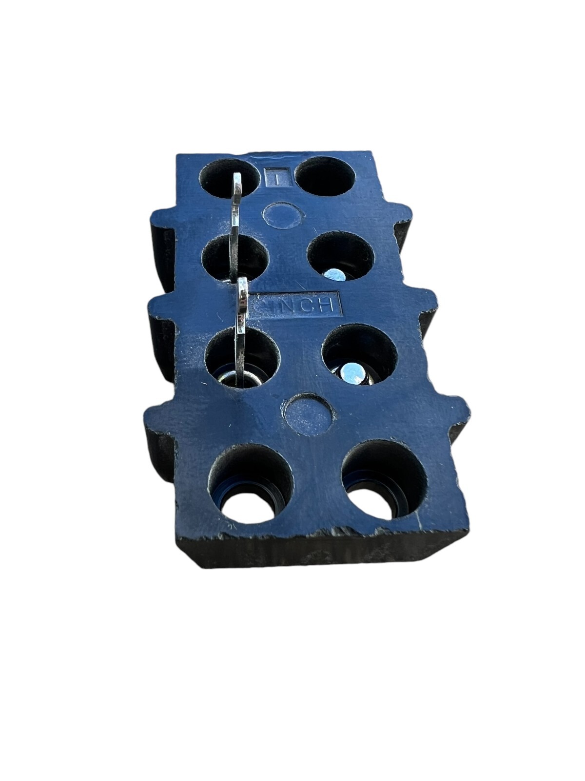 Barrier Strip Dual Barriers 2 Position Terminal CINCH Black 2 Screw Connectors