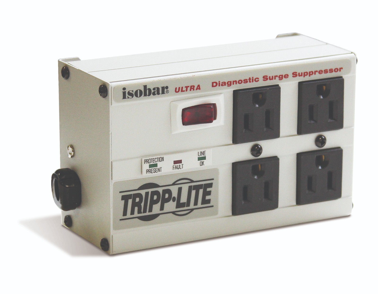Rice Lake ISOBAR® AC Transient Protector | 4-Outlet Surge Protector & Noise Filt