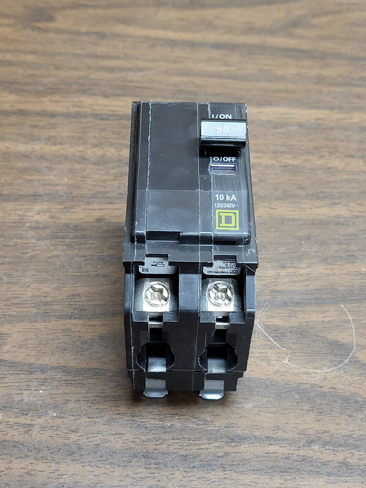SQUARE D QO260 2 POLE 60 AMP 120/240V BREAKER
