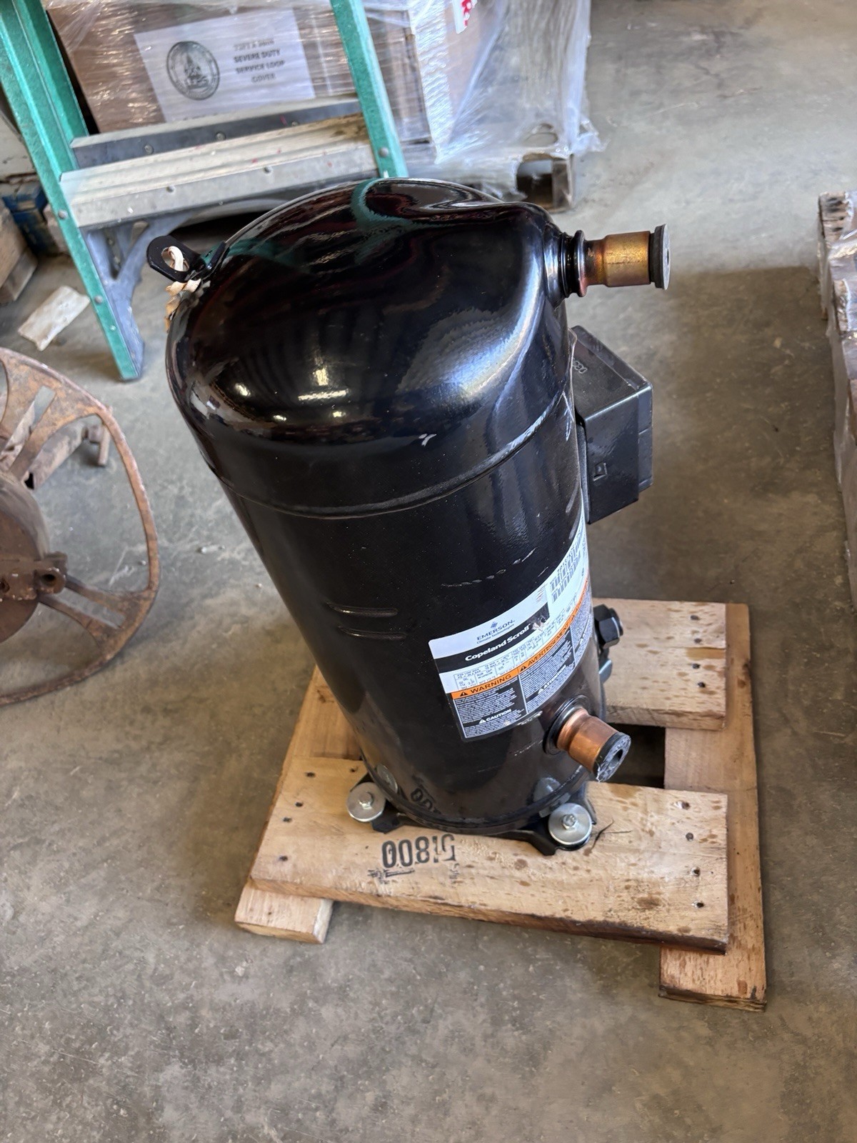 Emerson Copeland Scroll ZP137KCE-TF5-950 Compressor 230V 3PH 60Hz 137000BTU