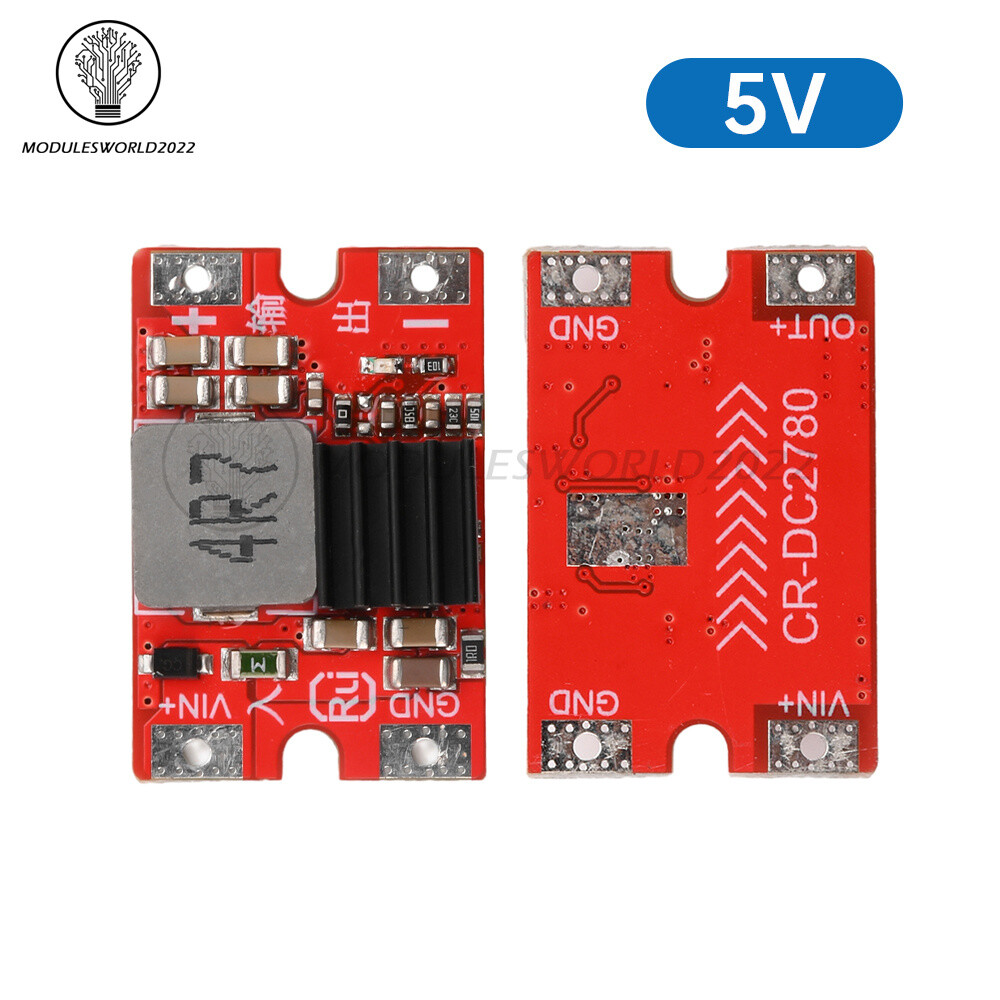DC-DC Buck Module 27V to 5V/12V 8A Mini Model Aircraft High-power Buck Module