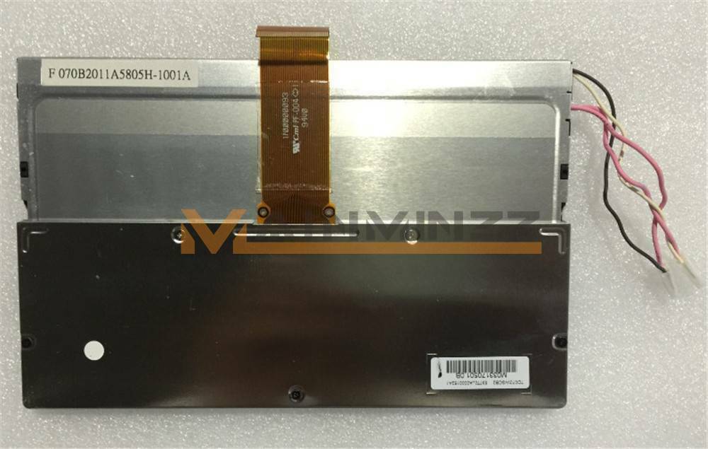 1PCS Toppoly TD070WGCB2 7″ 854(RGB)×480 Resolution 40 pins LCD screen panel