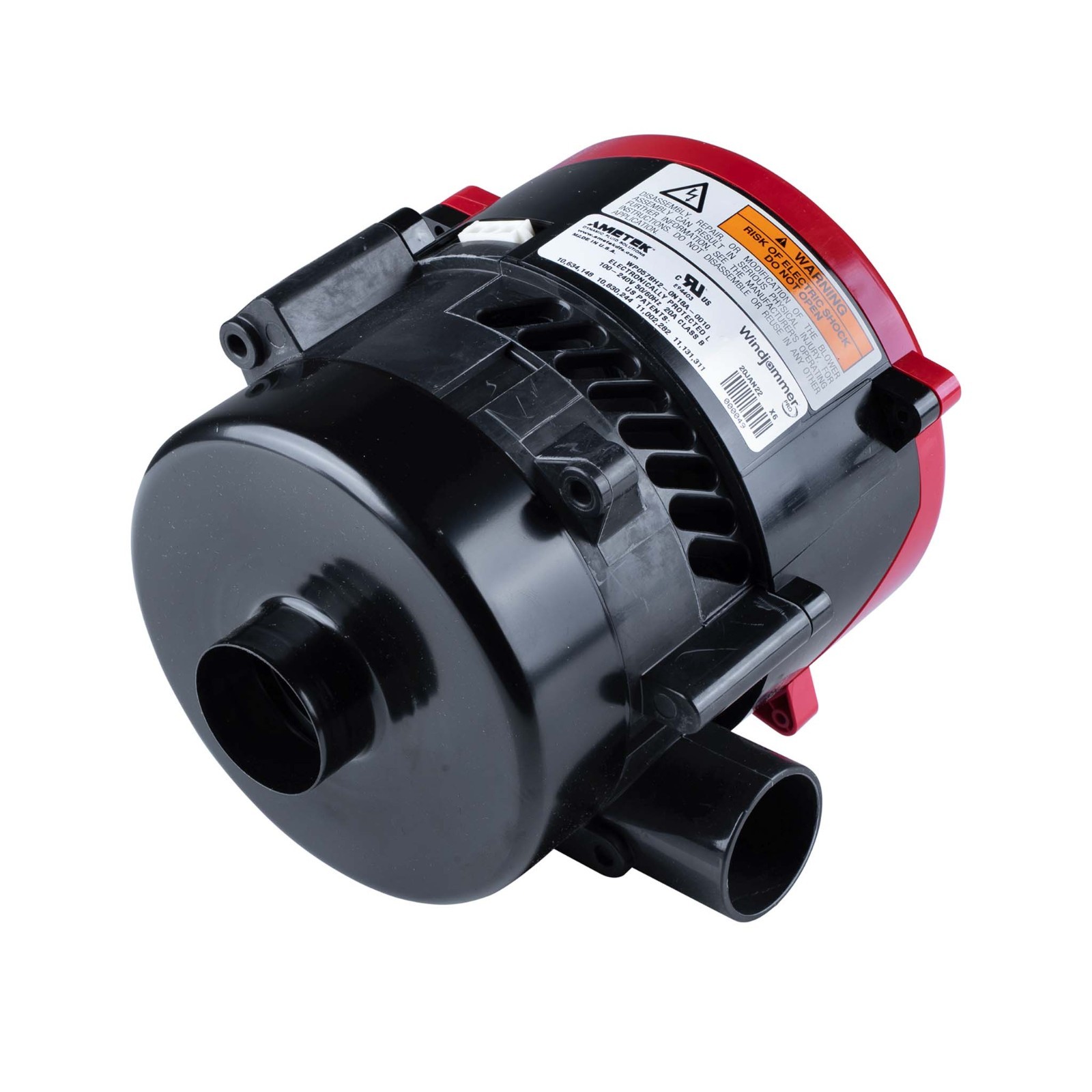 Ametek Windjammer PRO WP057BH2-0N18A-0010 Brushless Blower 5.7″ 120/240VAC