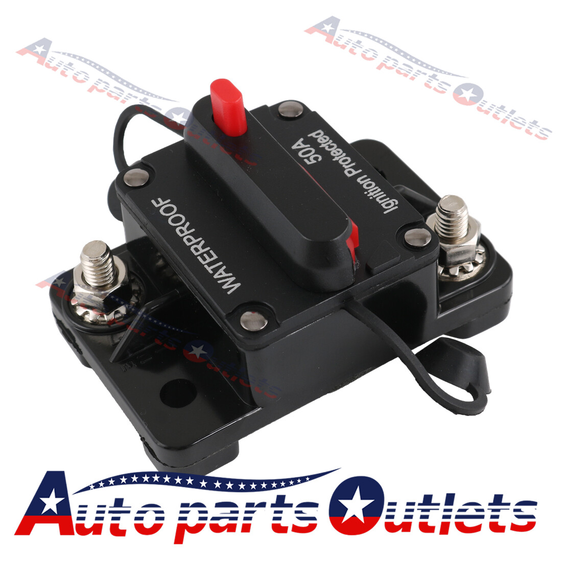 30A-300A Amp 12V-48V DC Circuit Breaker Audio Fuse Car Boat Manual Reset Switch