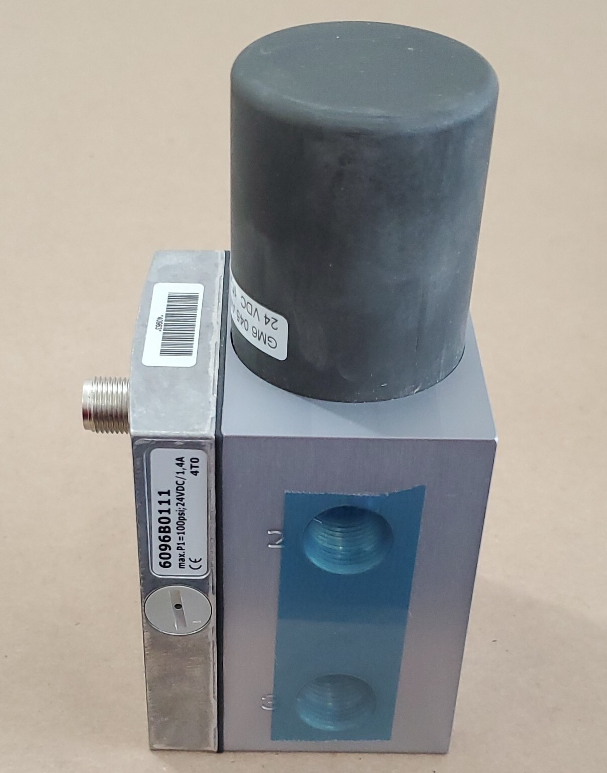 *BRAND NEW* Asco Numatics 6096B0111 Sentronic Pressure Regulator 3/8″ + Warranty