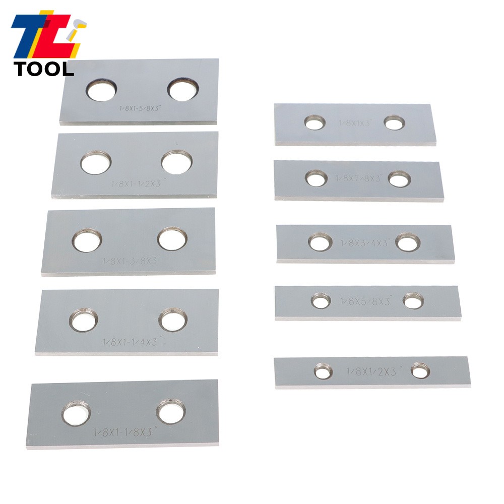 10 Pair 1/8×3 Precision Parallel Block Set Hardened Gage Gauge Tool Set .0002