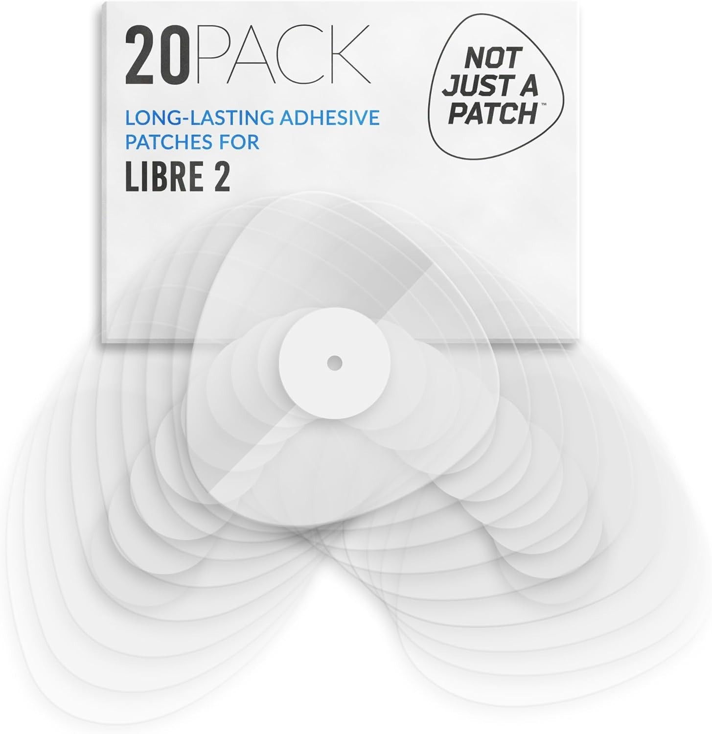 Freestyle 2 Sensor Covers 20 Pack – Durable, Water Resistant for 10-14 Days C…