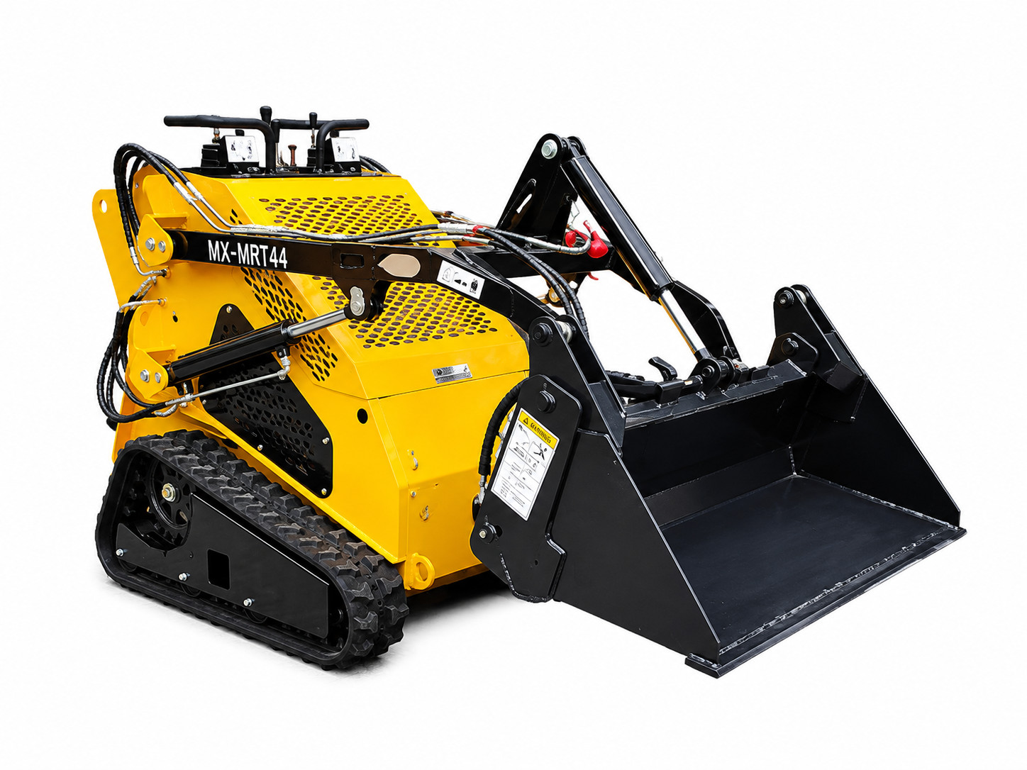 4-in-1 Combo 48″ Bucket Mini Skid Steer Loader Attachment Toro Dingo+ More