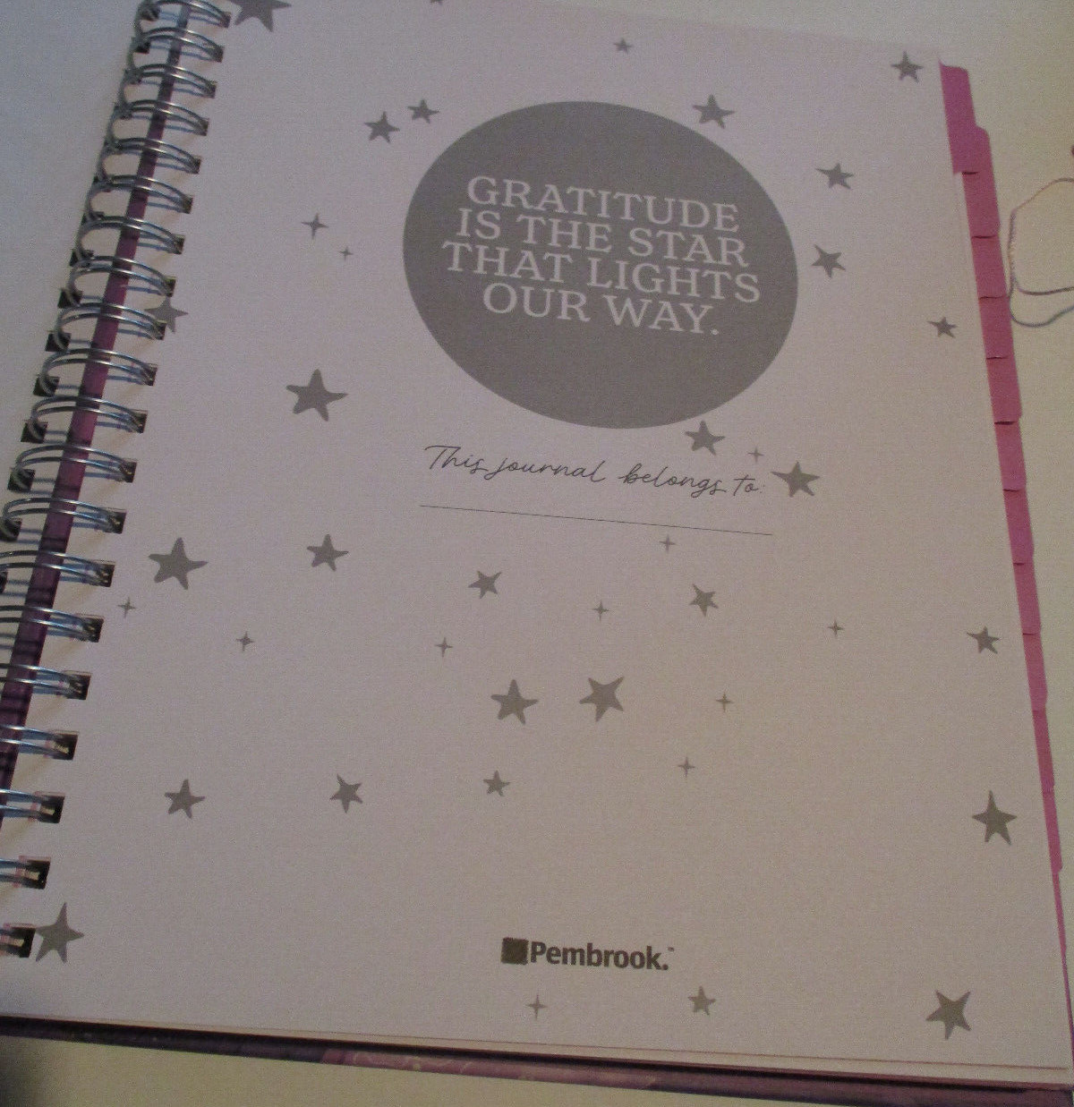Pembrook Gratitude Planner & Pen Women GIFT SET Stickers Journal Diary Health