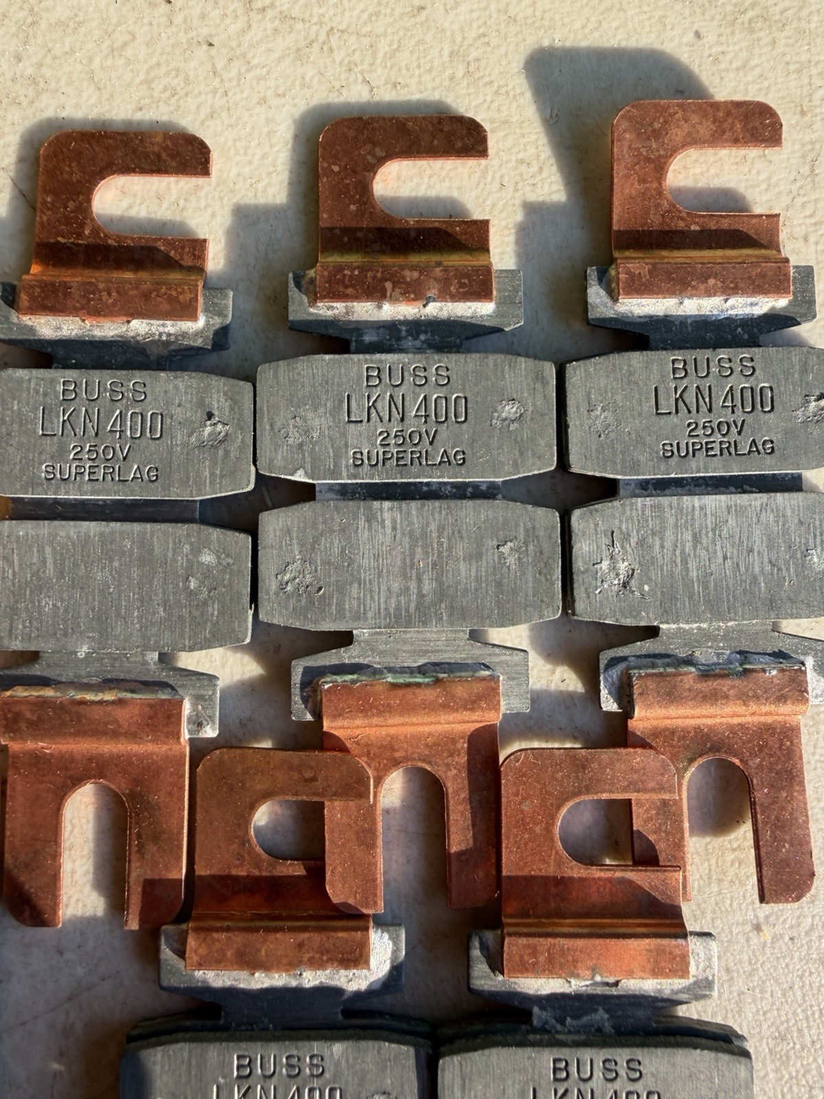 Lot Of 5! BUSSMANN LKN400 Super-Lag Renewal Links LKN 400
