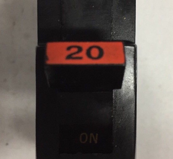Federal Pacific FPE Stab-Lok Breaker 1 Pole 20 Amp 120V Thick – Ships Today