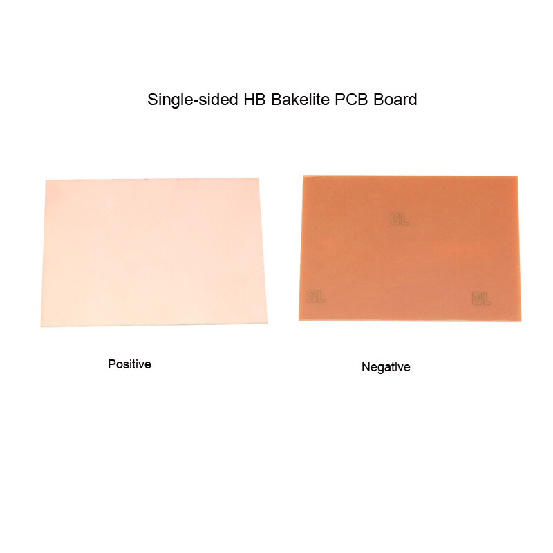PCB Circuit Board Single-sided HB Bakelite Copper Clad Laminate 5x10cm ~ 20x30cm