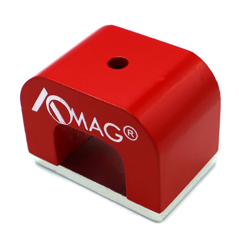 30 lbs Red U Shaped Magnet Horseshoe Alnico Strong Magnets for Nails & Education