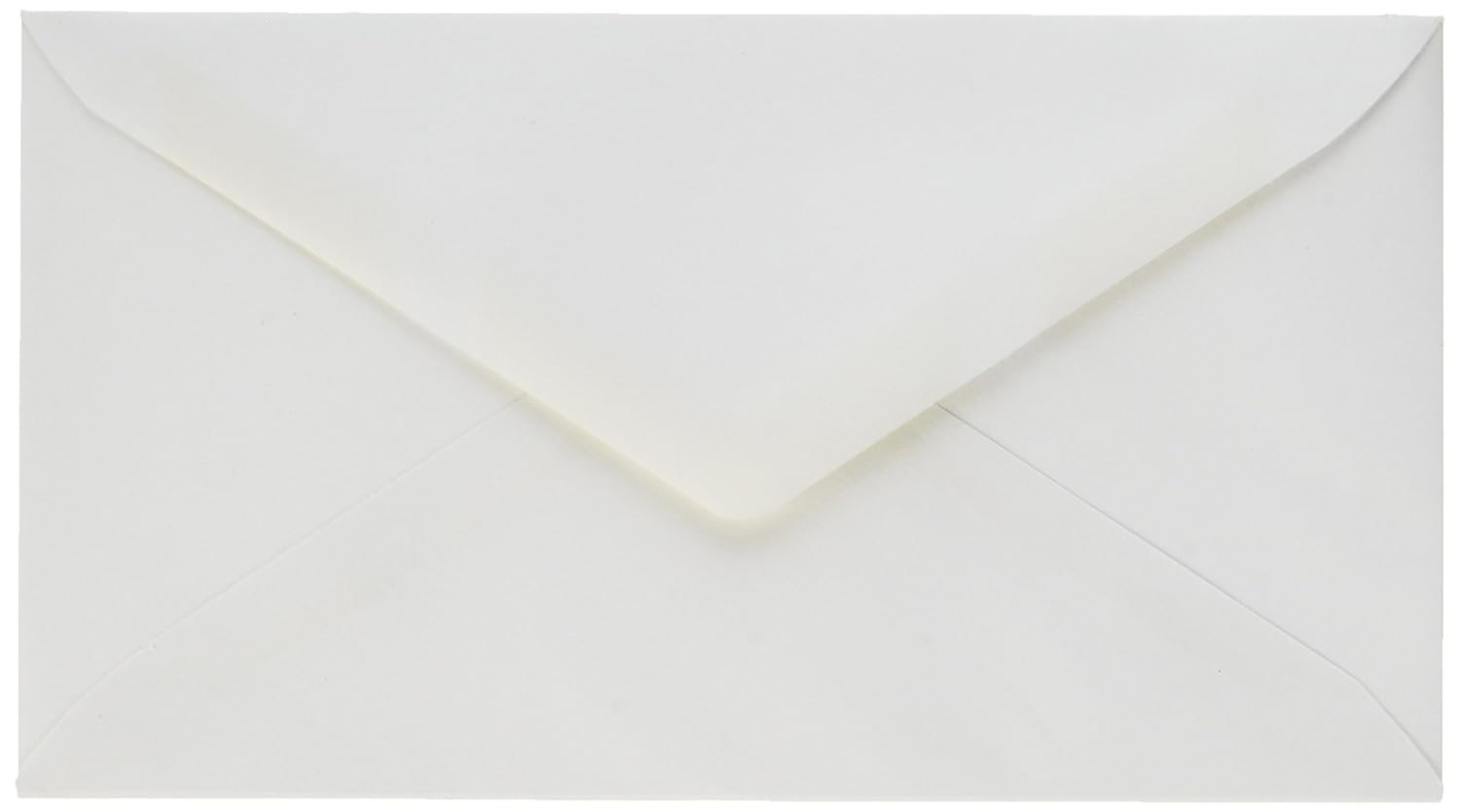 Lightweight 6 3/4″ Gummed Flap White Envelopes, 100 Count for Secure Mailings