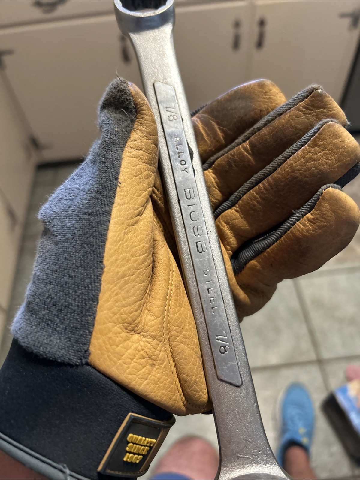 TRUECRAFT 7/8 Palmera Combination Wrench 12pt Alloy Steel Spain B109B