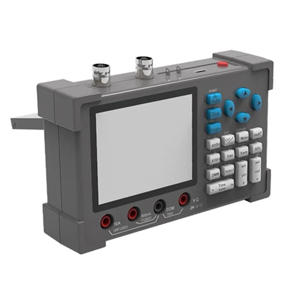 DSO3D12 3 in 1 Handheld Digital Oscilloscopes IPS Display Dual Channels Useful