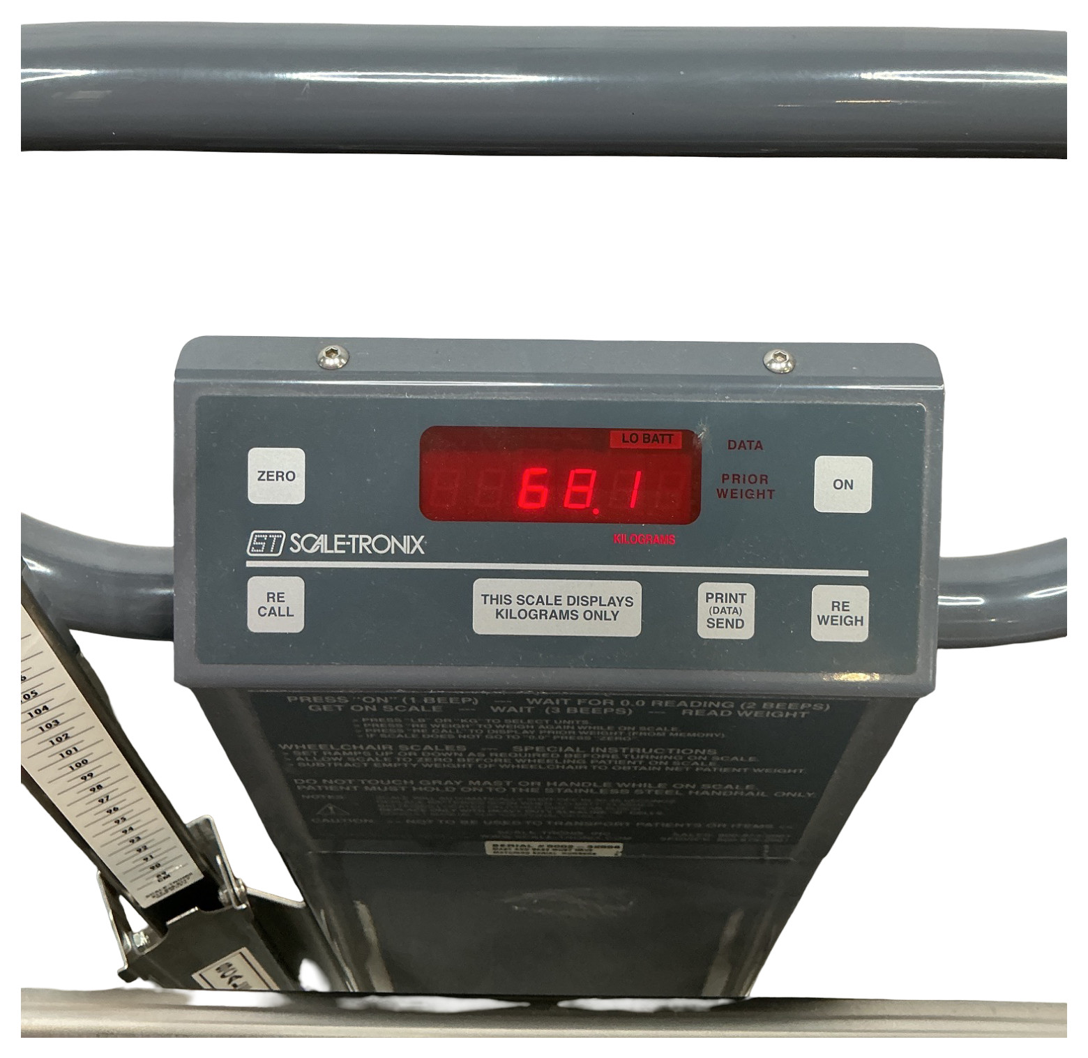 SCALE TRONIX 5002 STAND ON SCALE