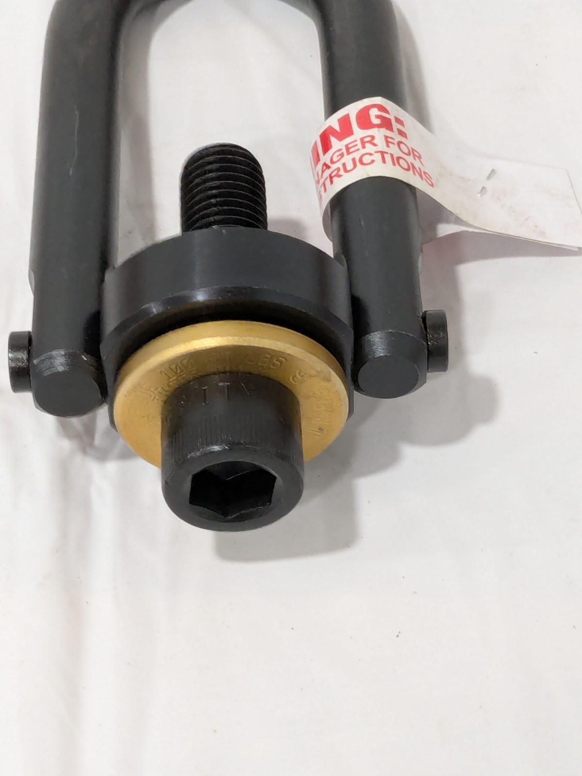 Jergens Safety Engineered Center Pull Hoist Ring: 5000.000 lb Capacity 23518
