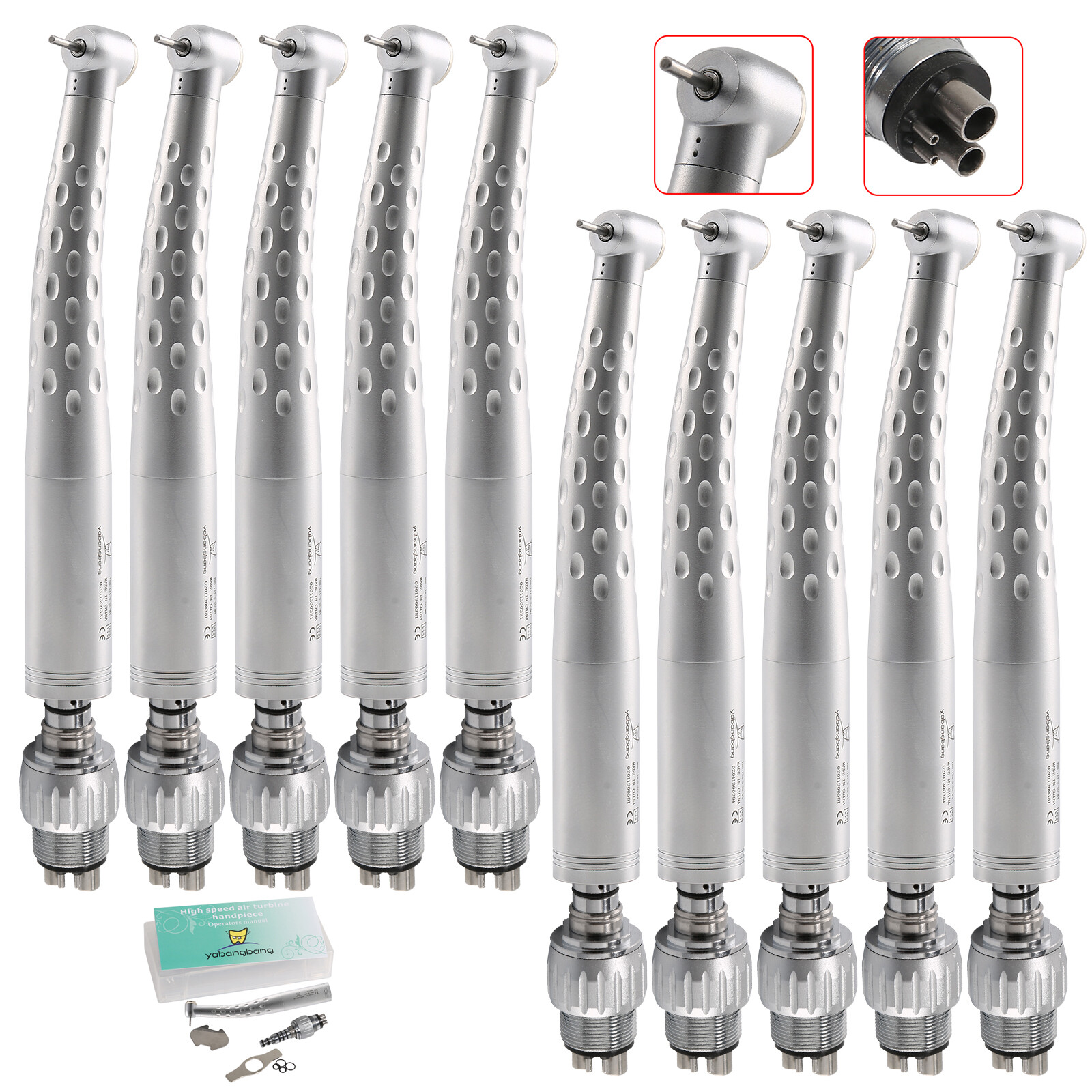 USA NSK PANA Turbina Dental 45 Degree Surgical High Speed Handpiece Push 4H WCA4