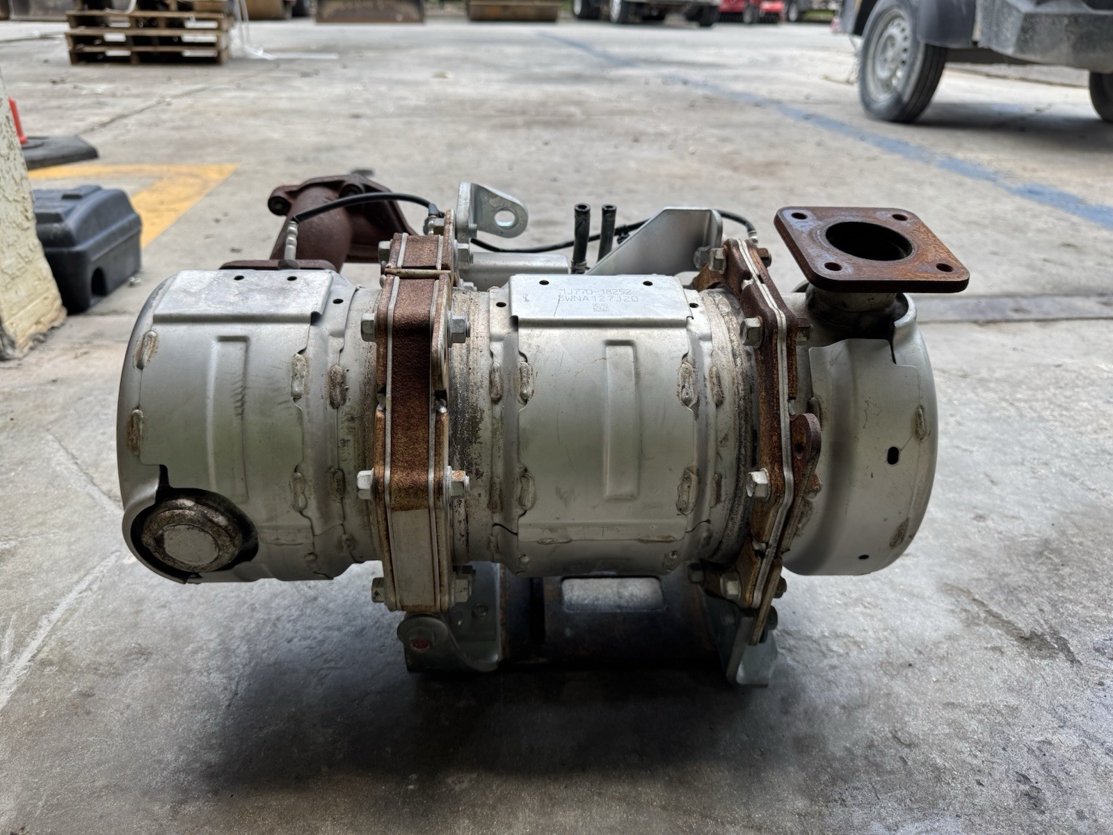 Genuine OEM Kubota Diesel Particulate Filter (DPF) / Diesel Oxidation Catalyst