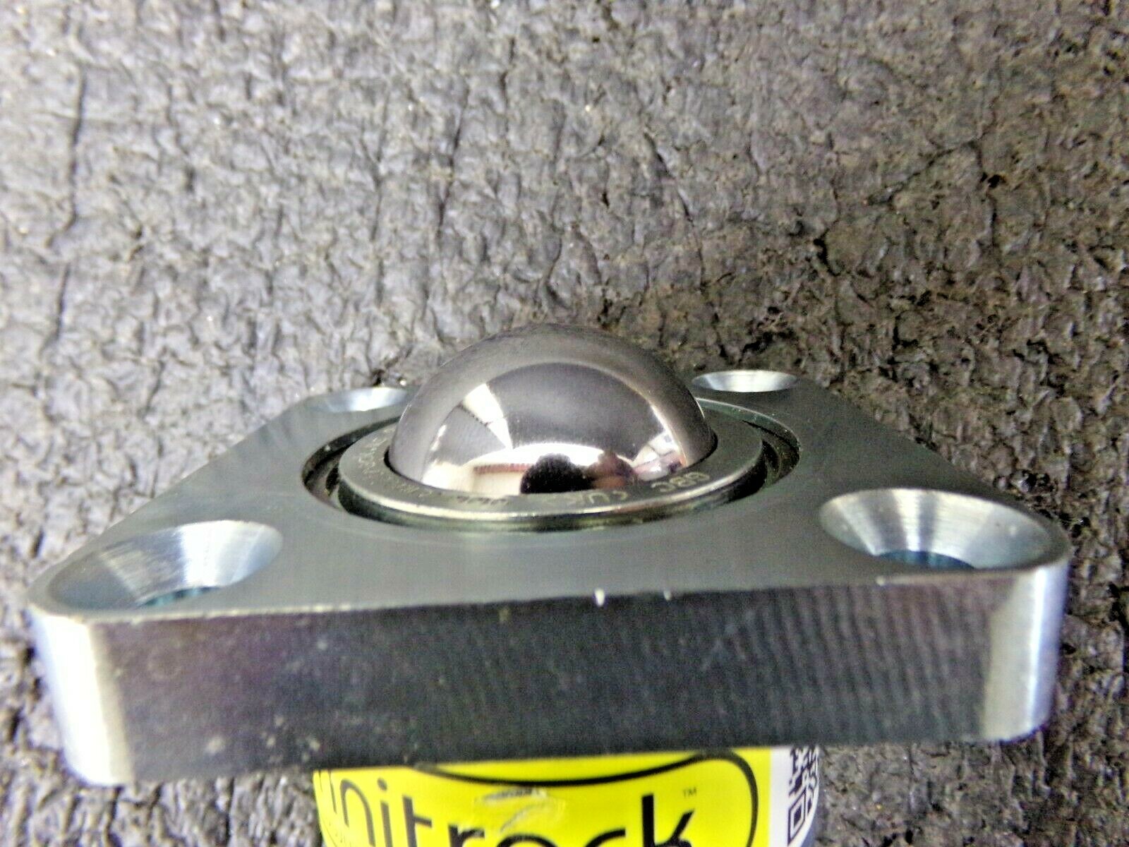 Omnitrack 1-1/2 Inch Diameter, Square, Chrome Steel Ball Transfer(DC)