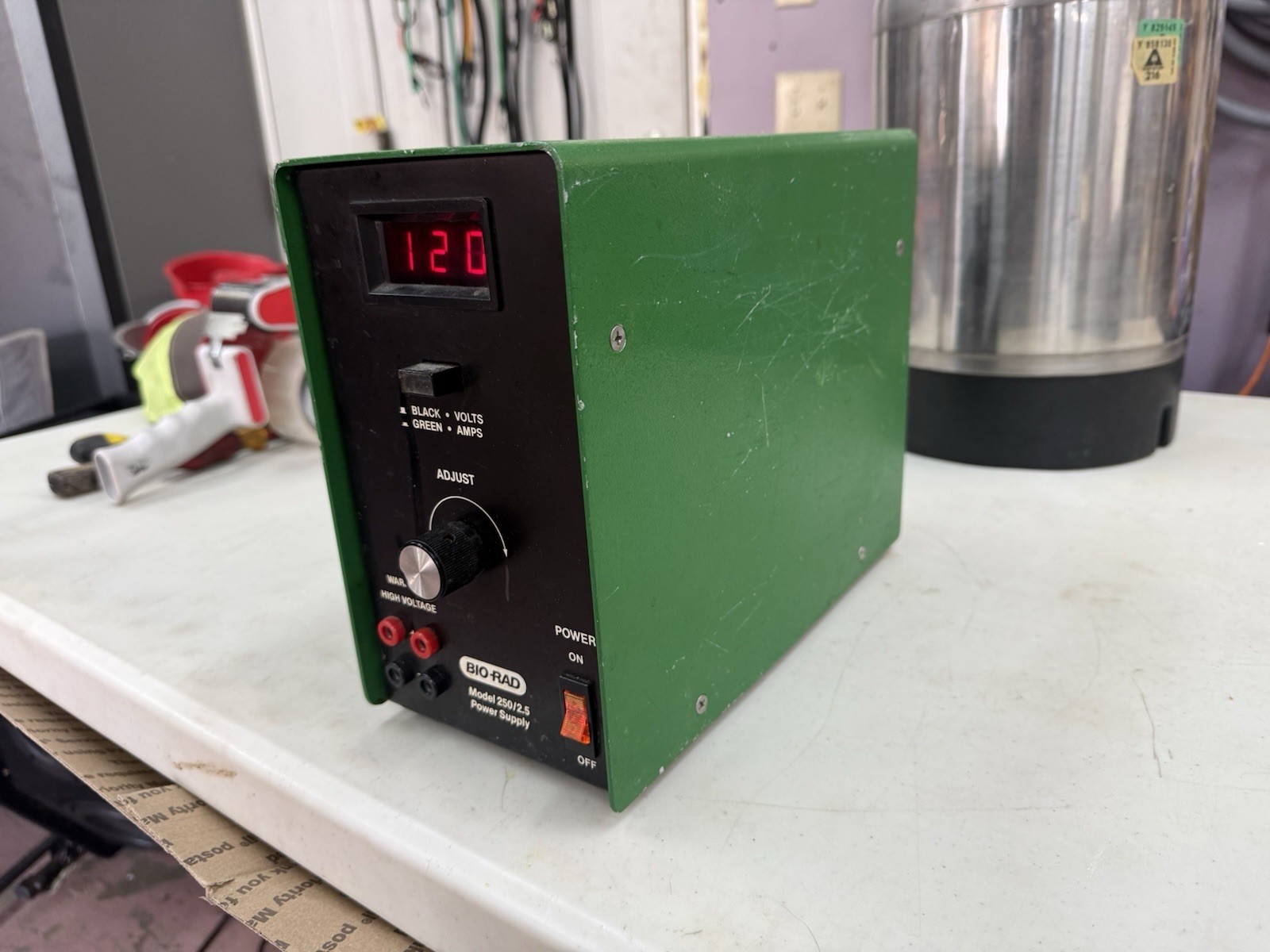 BIO-RAD MODEL 250/2.5 POWER SUPPLY, Functional, Decent Condition