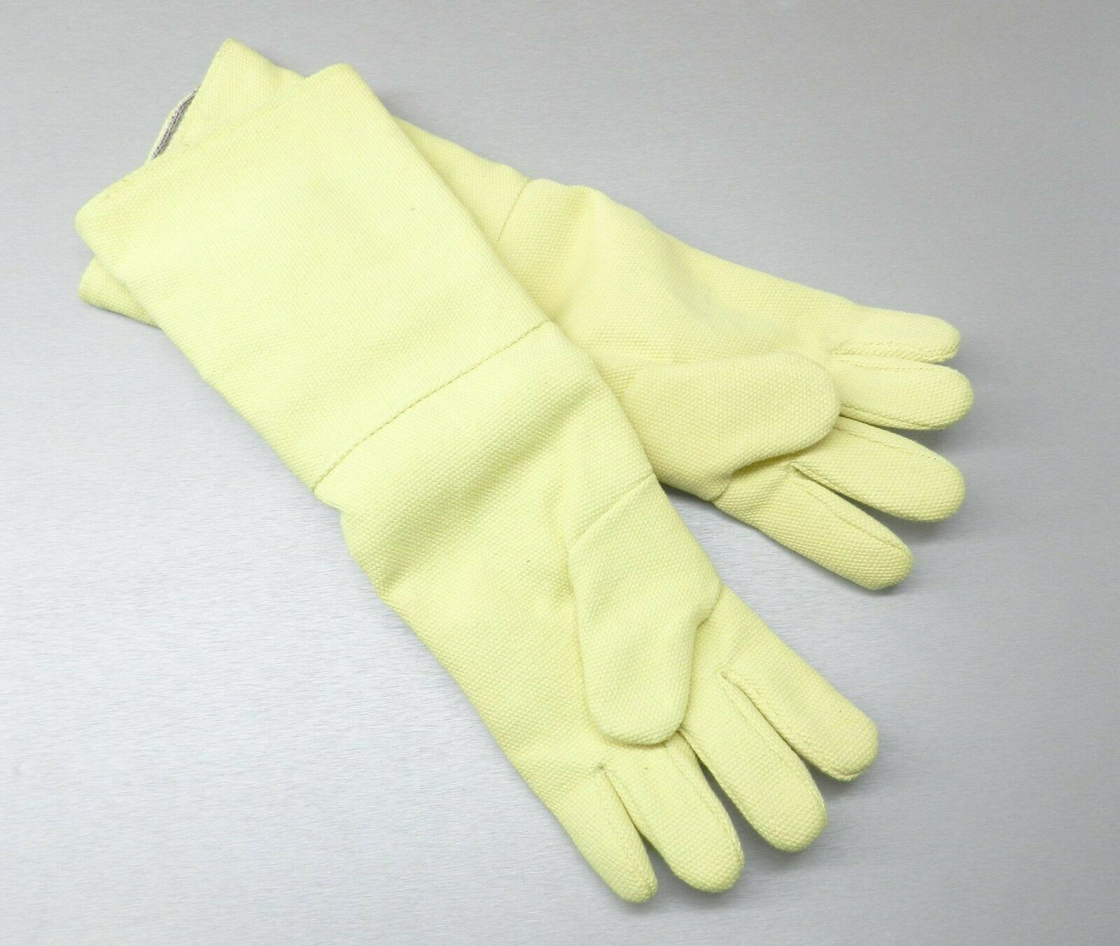 High Temperature Gloves Heat Resistant Furnace Safety Gloves Smelting Pair 23″ L