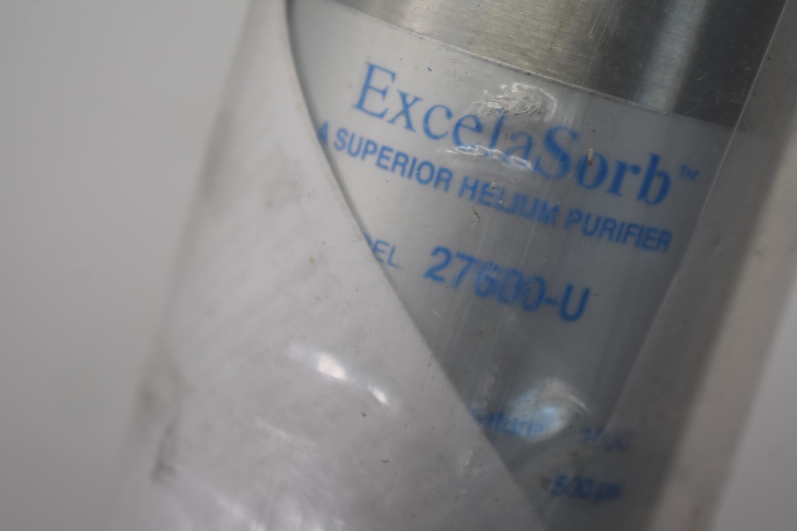 Supelco Excela Sorb Helium Purifier Cartridge Replacement Stainless Steel 1/8″OD