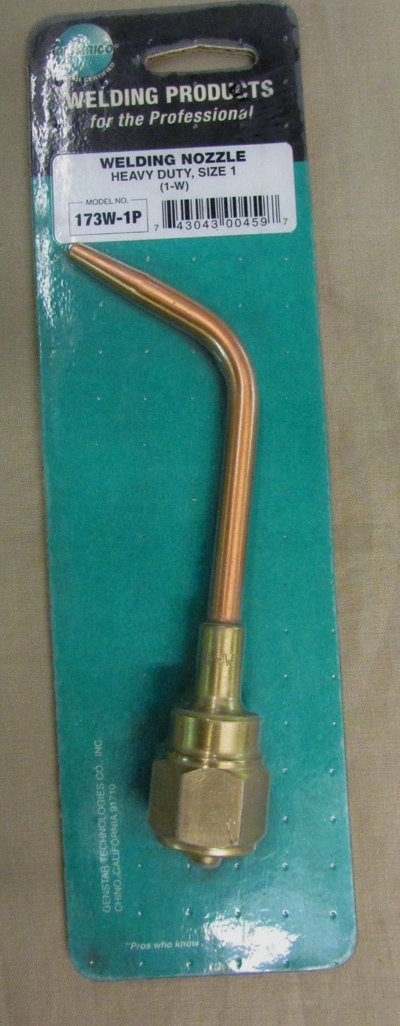 Generico Genstar Heavy Duty Welding Nozzle 173W-1P Size 1 1-W