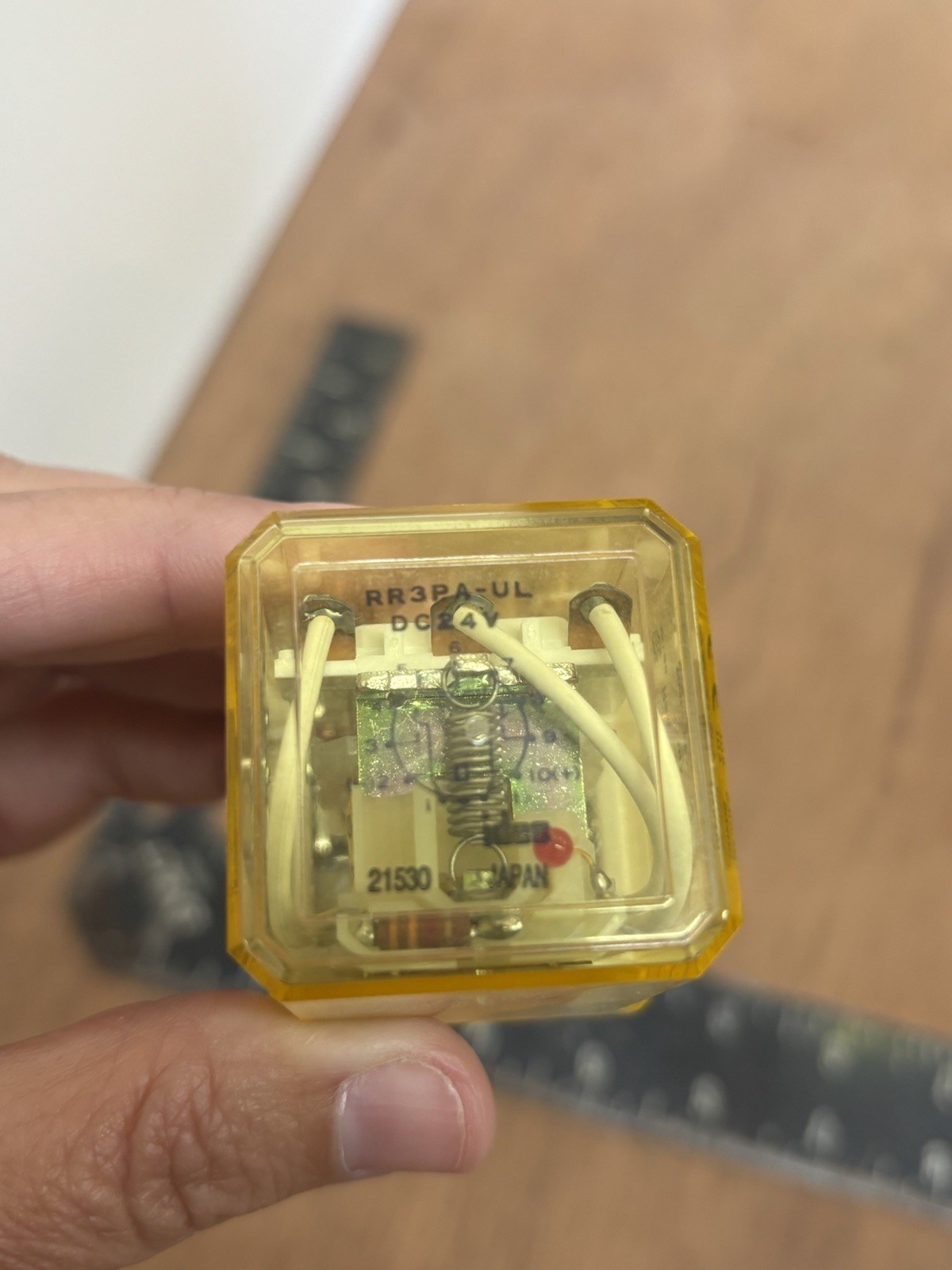 IDEC RR3PA-UL General Purpose Relay 24VDC Coil 3PDT 10A 11-Pin Plug-In
