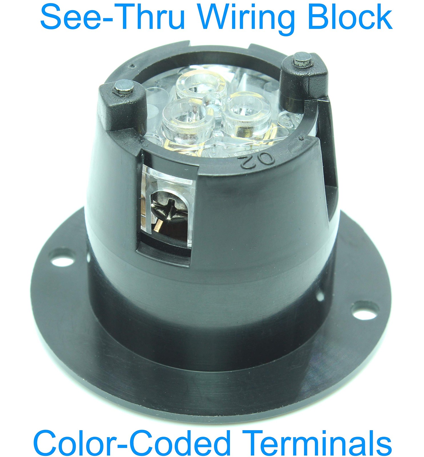 Journeyman~Pro 5278 15A 125V NEMA 5~15 Flanged Inlet Black