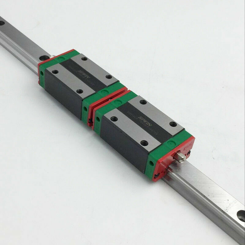 CNC Router HIWIN HGR20 HGH20 Linear Guide Rail & 2pc HGH20CA HGW20CC Rail Block