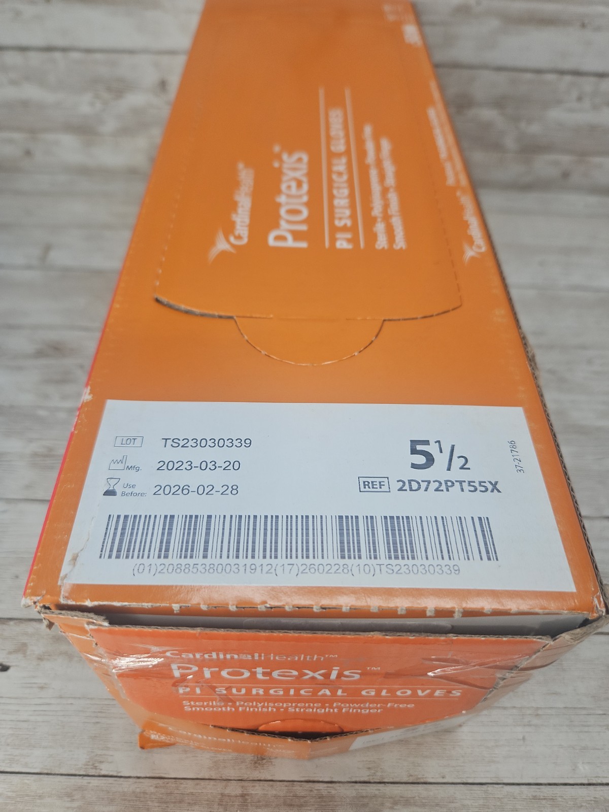 Protexis PI Surgical Gloves Cardinal Health *1 Box* Size: 5.5 *See Date*2-26