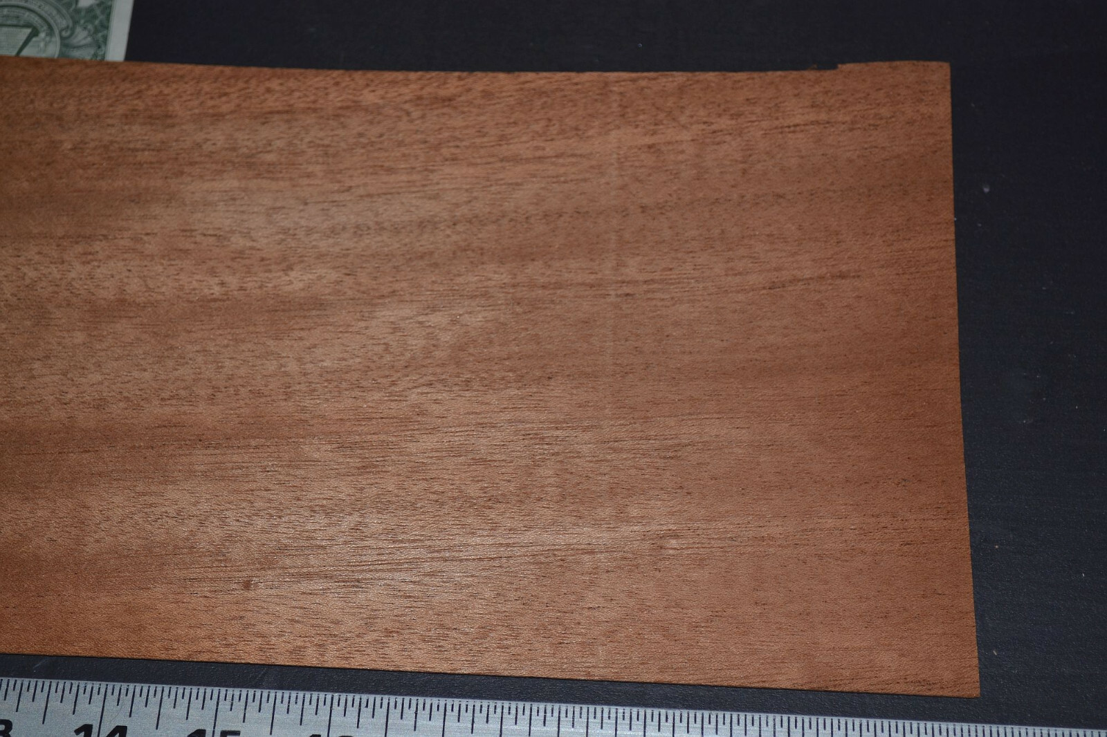 Mahogany Raw Wood Veneer Sheet 6.5 x 21 inches 1/42nd 6602-3