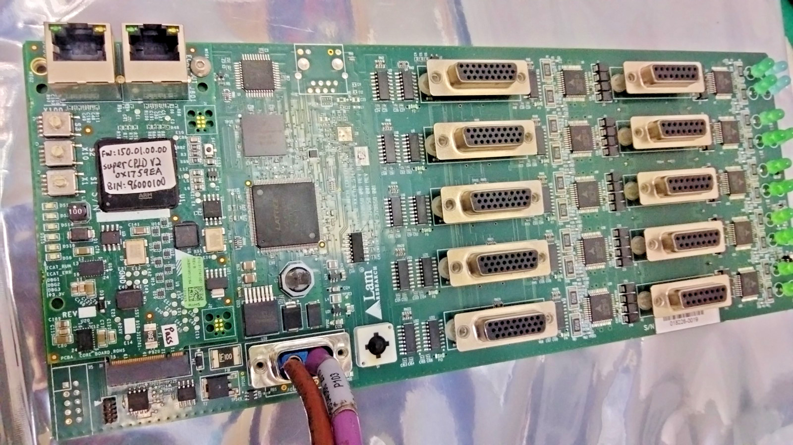 Lam Research 810-328658-001 C INTFC,10-AX,CTRL Stepper Bd+810-312741-001,Jp~A223