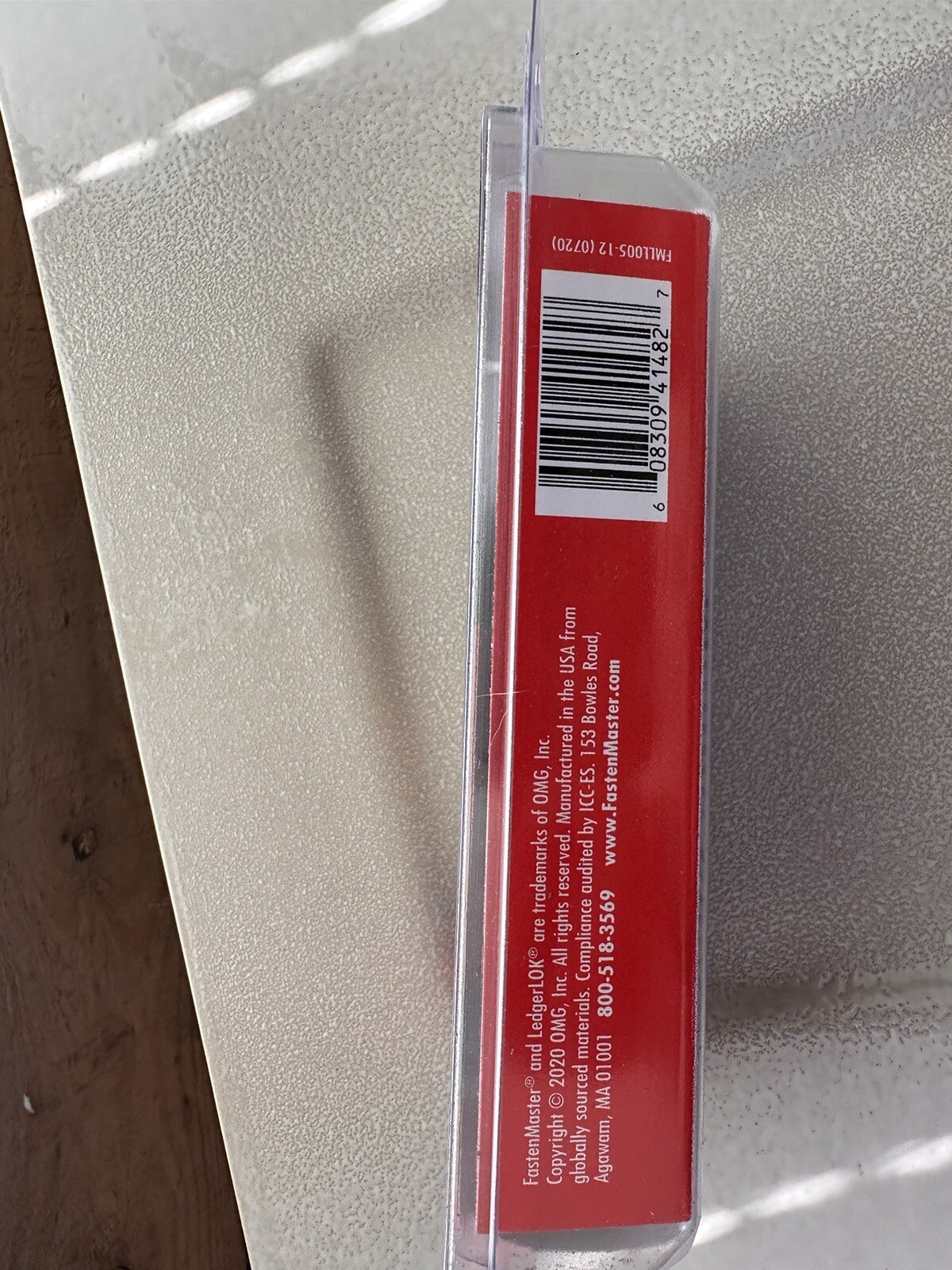 FastenMaster FMLL005-12 LedgerLOK Ledger Board Fastener, 5 Inches, 12-Count