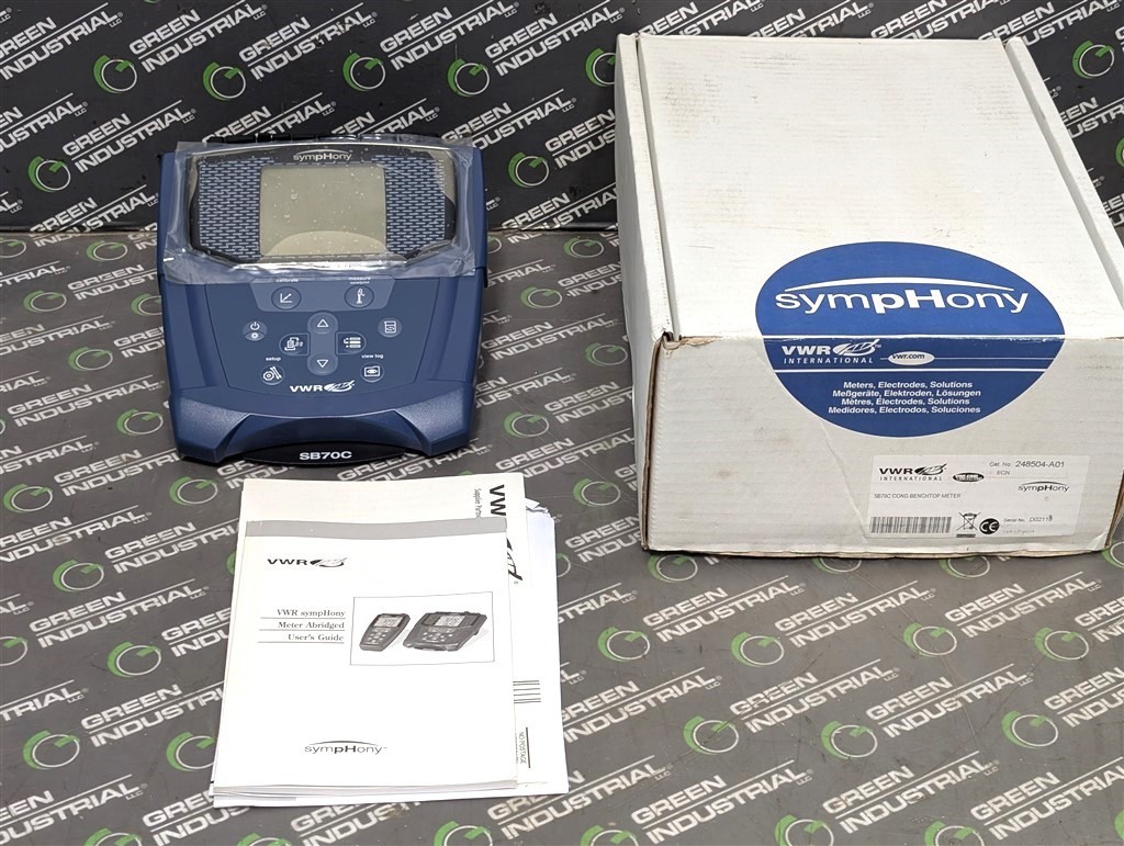 NEW VWR International SB70C Benchtop pH / Conductivity Meter 248504-A01