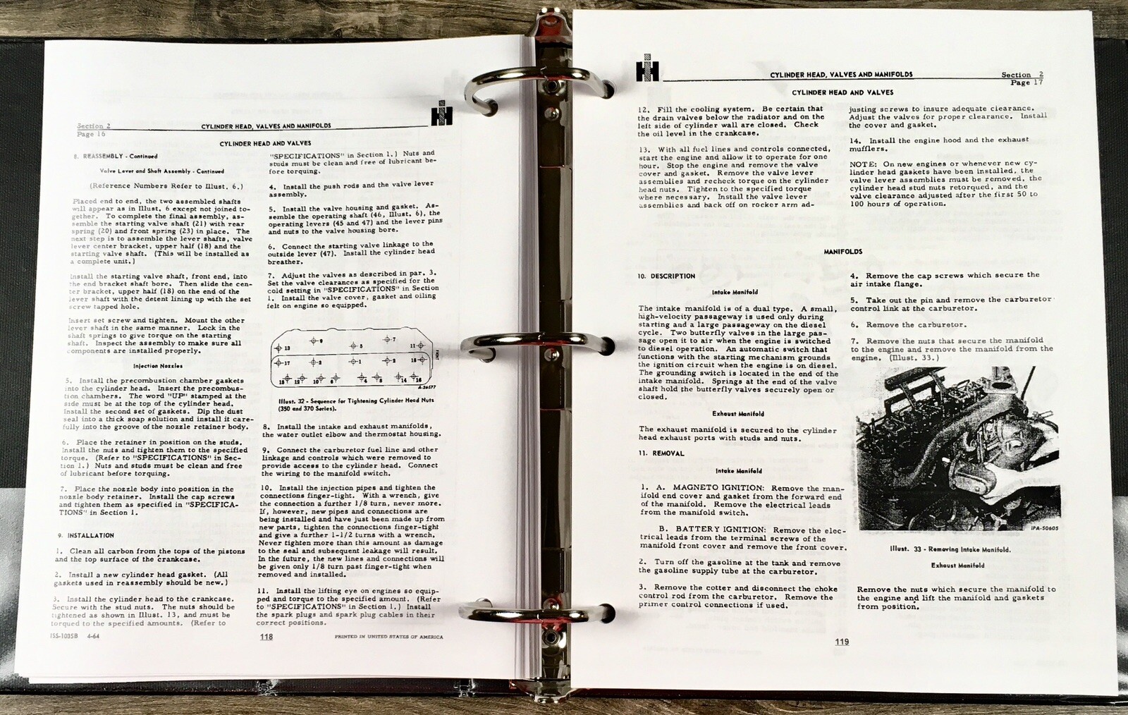 Farmall 400 450 W450 W400 Tractor Service Manual Repair Shop Book