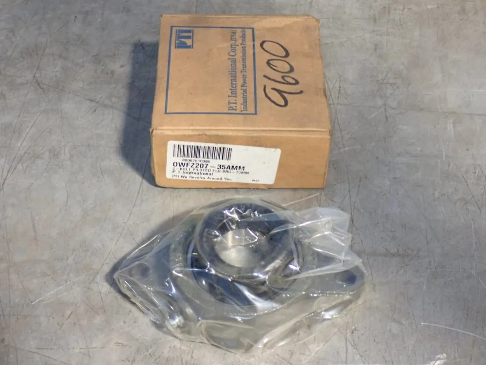 PTI NORMAL DUTY FLANGE MOUNT BALL BEARING 0WFZ207-35AMM