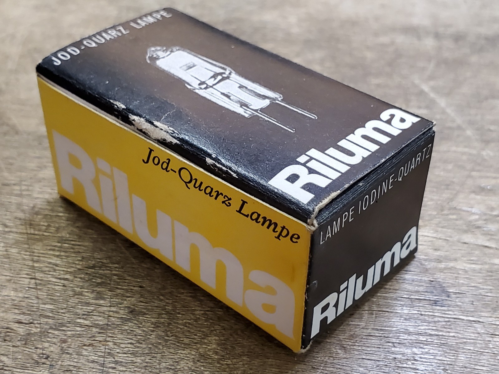 EHE Microscope Lamp Bulb, 12V 100W PG22, Riluma PN170 Switzerland, NOS