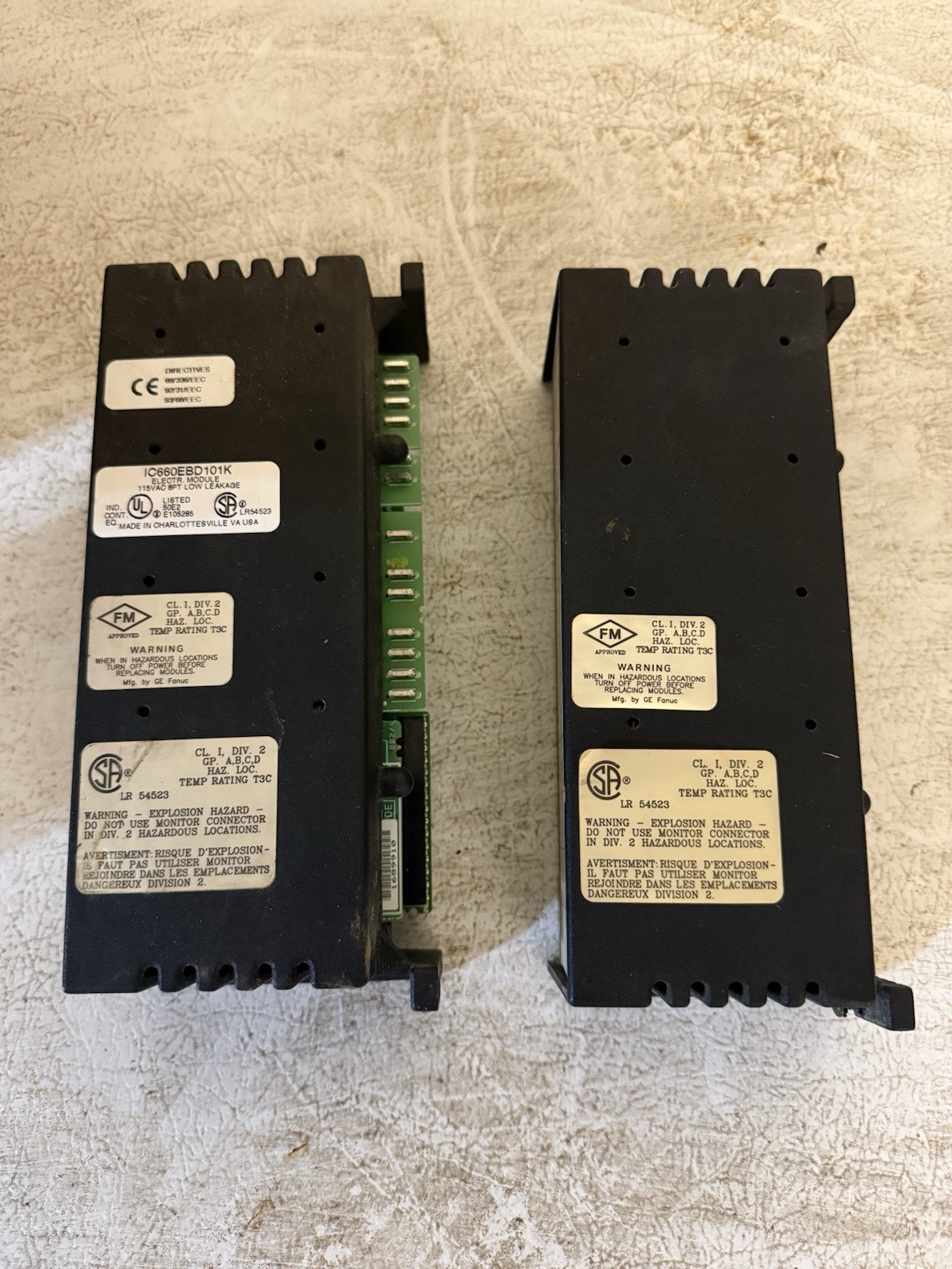 Genius C660EBD101K 115 VAC 8PT 50/60 Hz In/Out IC660EBD101 IC660TSD100