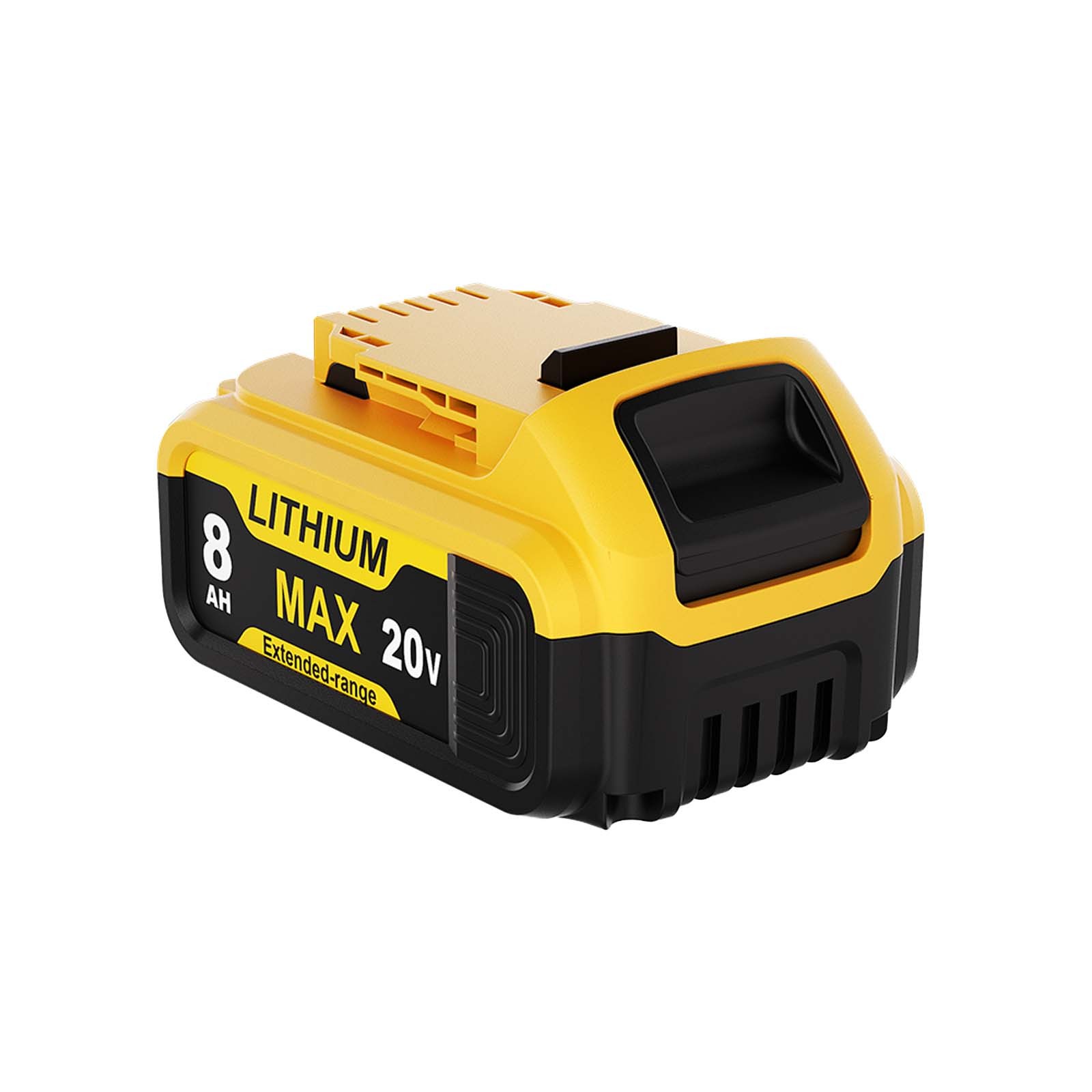 20V 8.0AH FOR DEWALT 20Volt MAX Lithium-Ion Battery/Charger DCB204 DCB205 DCB200