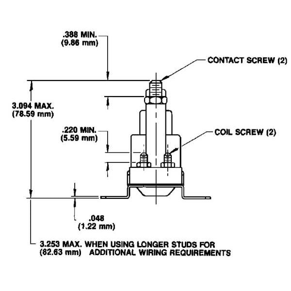 White-Rodgers 120 105711S1 Dc Power Solenoid, 12V, Amps 100