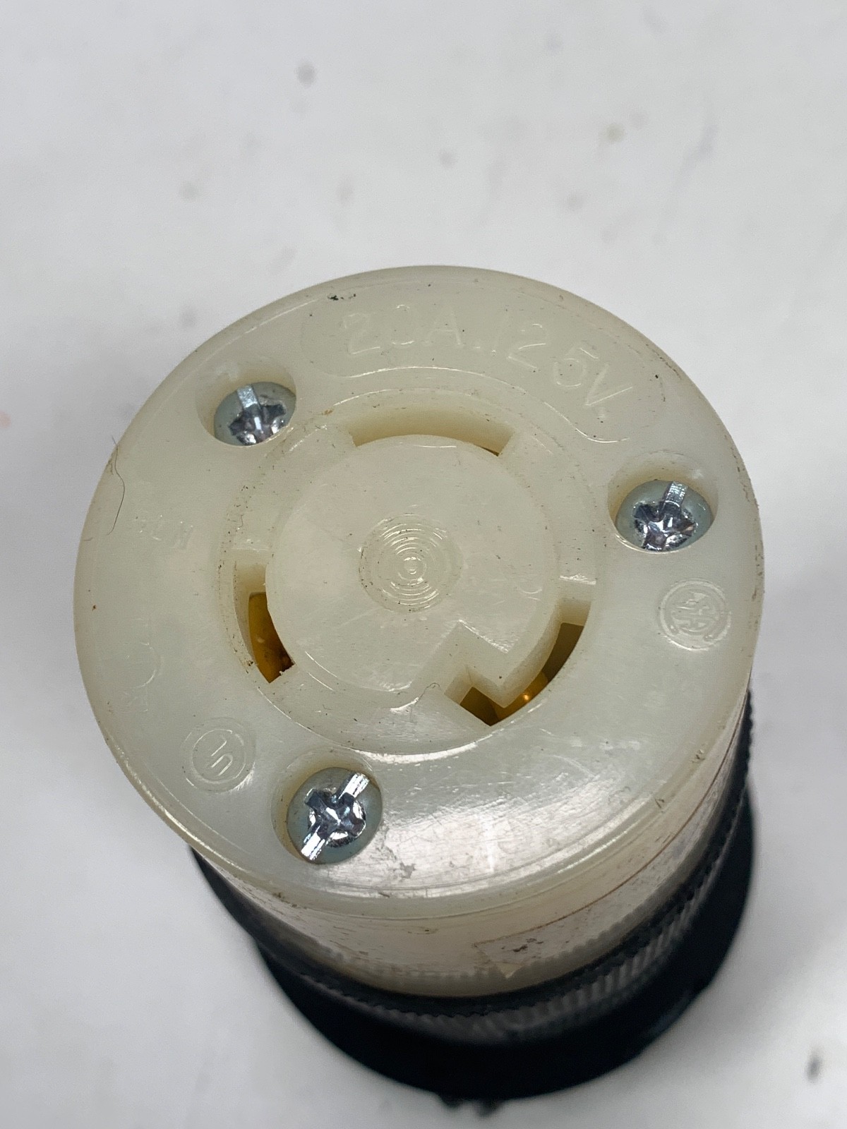 Hubbell L5-20 & L6-20 Leviton 5-15 Plug Male and Female Connector USED