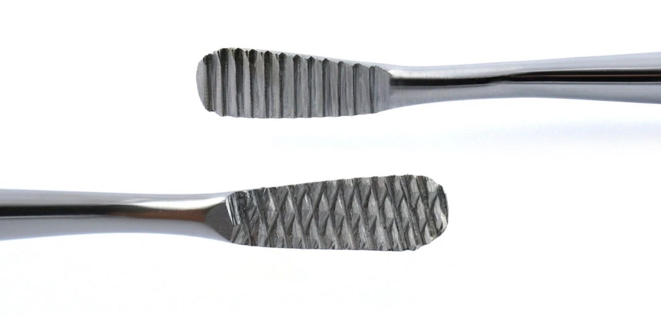 5 X Dental Bone File Miller Filler Cross-Cut-Straight Surgical Instrument CE