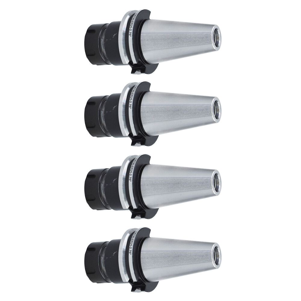 8×CAT40 ER25 Collet Chuck W. 2.76″ Gage Length Chucks Tool Holder Set New